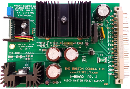 Audio Amplifier Power Supply for Standard Speed "00" Model Steenbecks Top View