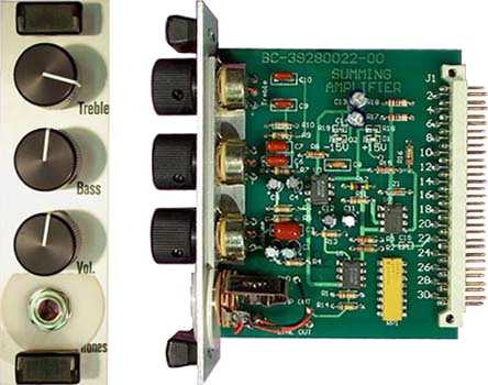 Audio Summing Amplifier with 1 output for Hi-Speed ("01") Model Steenbecks