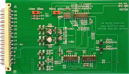 Motor Driver Board for Hi-Speed "01" Model Steenbeck Film Editor